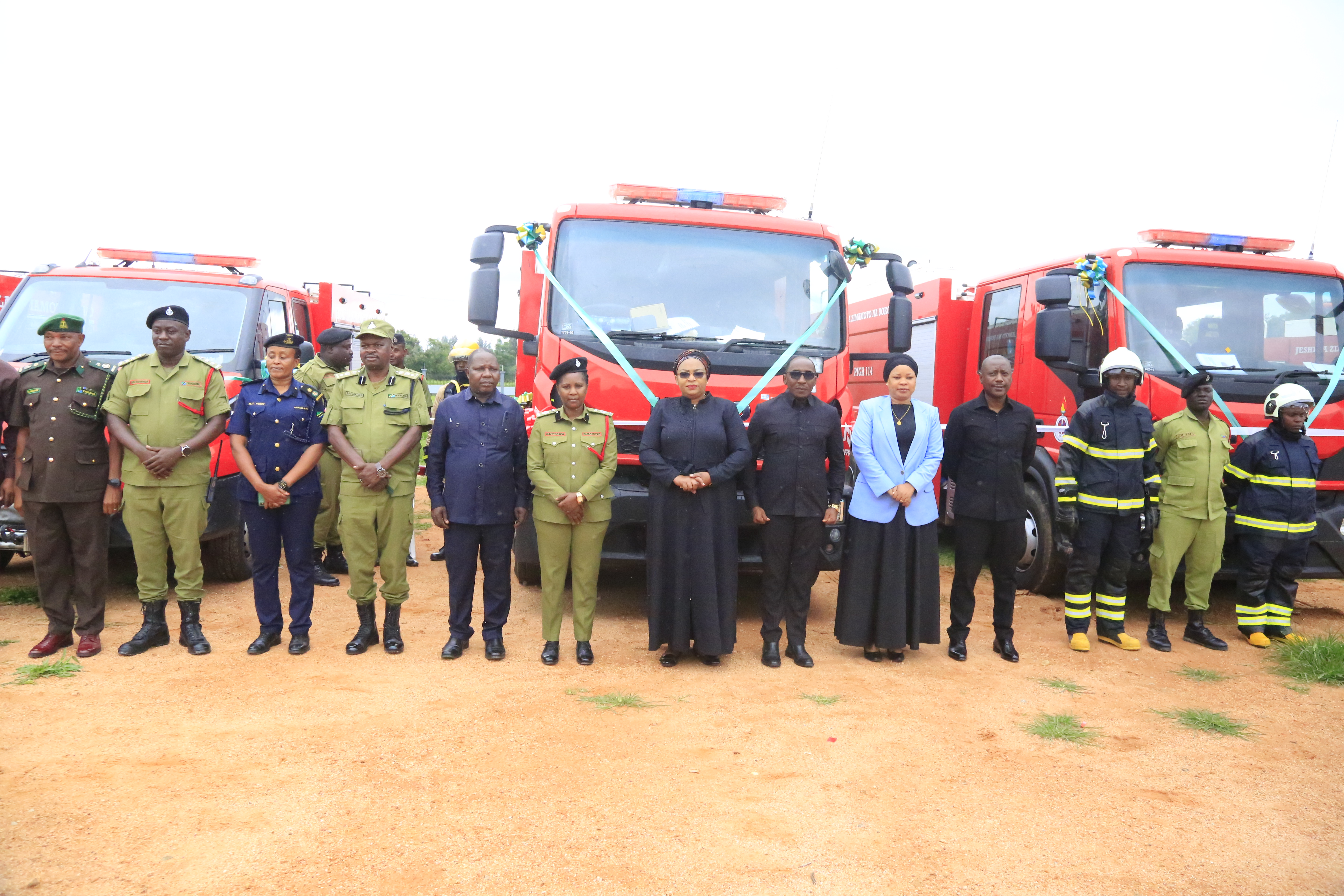 SINGIDA YAPOKEA MITAMBO YA KISASA YA ZIMAMOTO KUIMARISHA HUDUMA ZA DHARURA